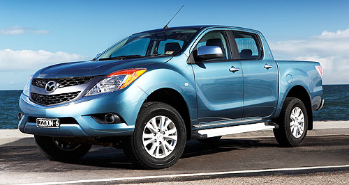 Mazda BT-50 utility range